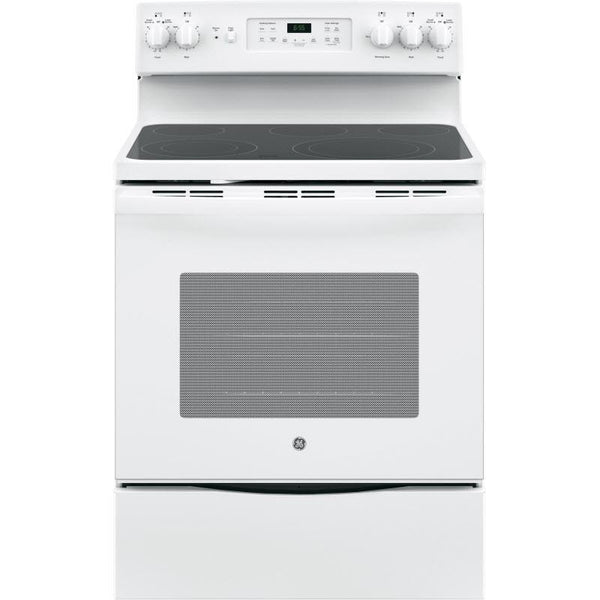 GE 30-inch Freestanding Electric Range JB655DKWW IMAGE 1