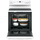 GE 30-inch Freestanding Electric Range JB655DKWW IMAGE 3