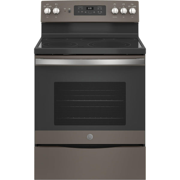 GE 30-inch Freestanding Electric Range JB655EKES IMAGE 1