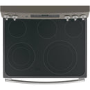 GE 30-inch Freestanding Electric Range JB655EKES IMAGE 3