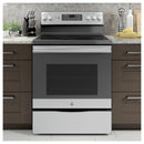 GE 30-inch Freestanding Electric Range with Convection JB655SKSS IMAGE 12