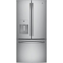 GE 33-inch, 23.8 cu. ft. French 3-Door Refrigerator with Ice and Water GFE24JSKSS IMAGE 1