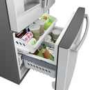 GE 33-inch, 23.8 cu. ft. French 3-Door Refrigerator with Ice and Water GFE24JSKSS IMAGE 4