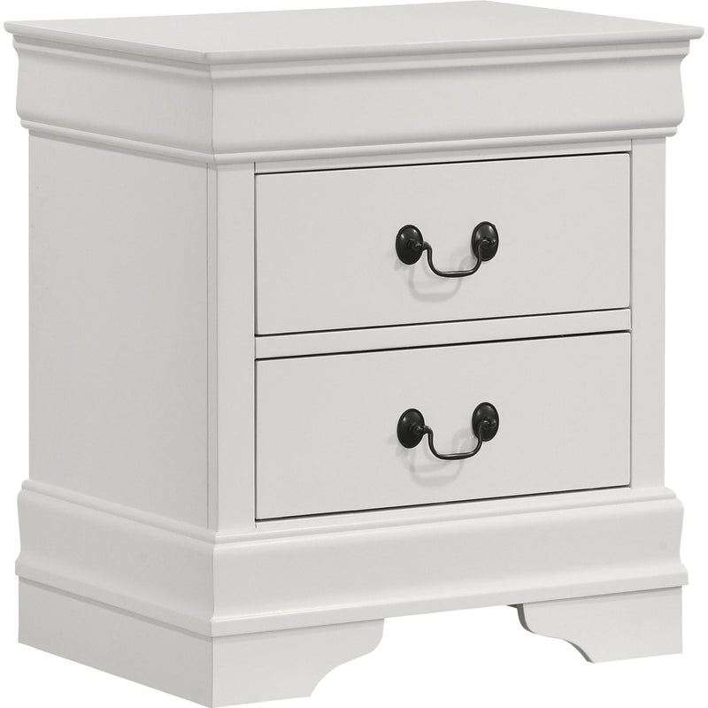  Coaster Furniture Louis Philippe 202441Q-S4 6 pc Queen Sleigh Bedroom Set IMAGE 3