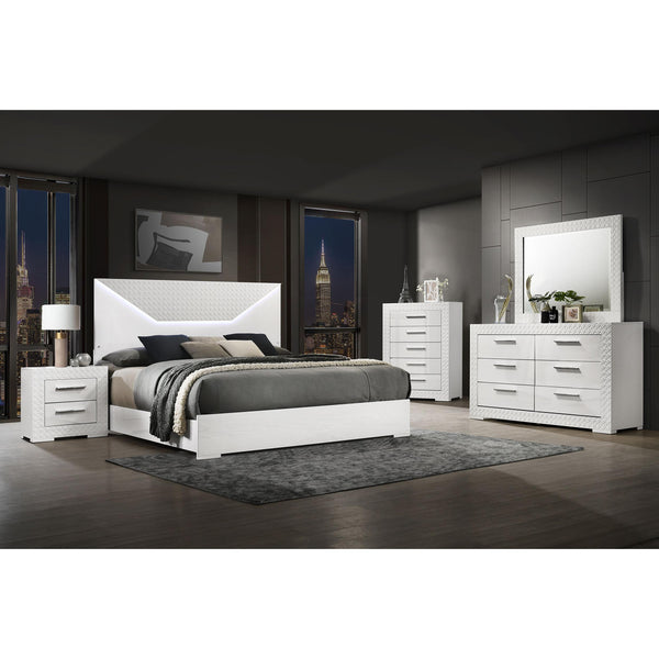  Coaster Furniture Ives 224941KE-S5 7 pc King Panel Bedroom Set IMAGE 1