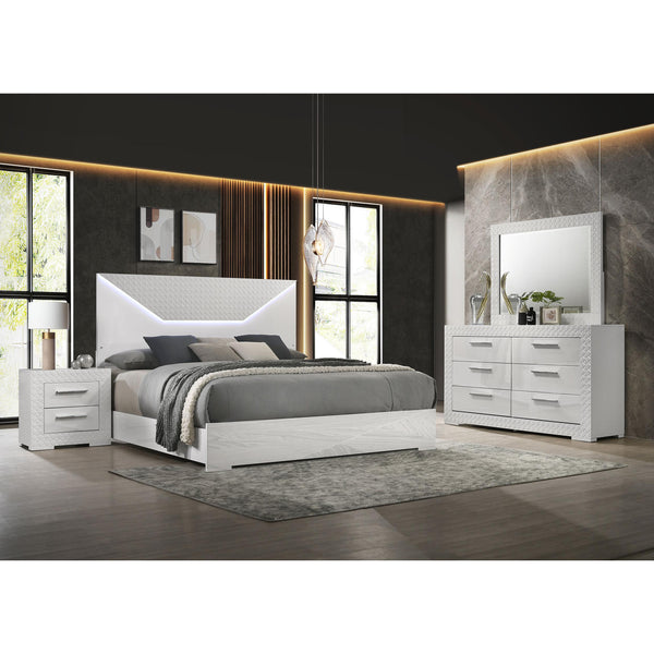  Coaster Furniture Ives 224941KE-S4 6 pc King Panel Bedroom Set IMAGE 1