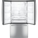 GE 33-inch, 24.8 cu. ft. French 3-Door Refrigerator with Ice and Water GNE25JSKSS IMAGE 4