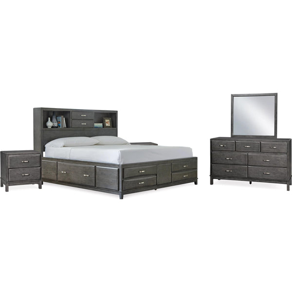  Signature Design by Ashley Caitbrook B476B21 7 pc King Bookcase Storage Bedroom Set IMAGE 1
