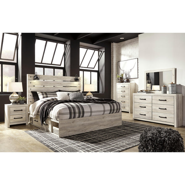  Signature Design by Ashley Cambeck B192B78 8 pc King Storage Panel Bedroom Set IMAGE 1