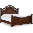  Signature Design by Ashley Lavinton B764B11 8 pc King Poster Bedroom Set IMAGE 2