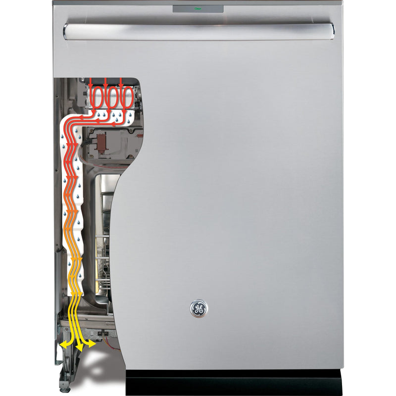 GE 24-inch Built-in Dishwasher with Sanitize Option GDT655SGJBB IMAGE 18