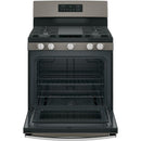 GE 30-inch Freestanding Gas Range JGBS66EEKES IMAGE 7
