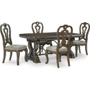  Signature Design by Ashley Maylee D947D2 5 pc Dining Set IMAGE 1