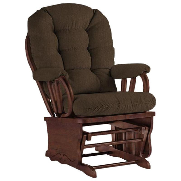 Best Home Furnishings Bedazzle Glider Fabric Chair Bedazzle C8107 (Cocoa) IMAGE 1