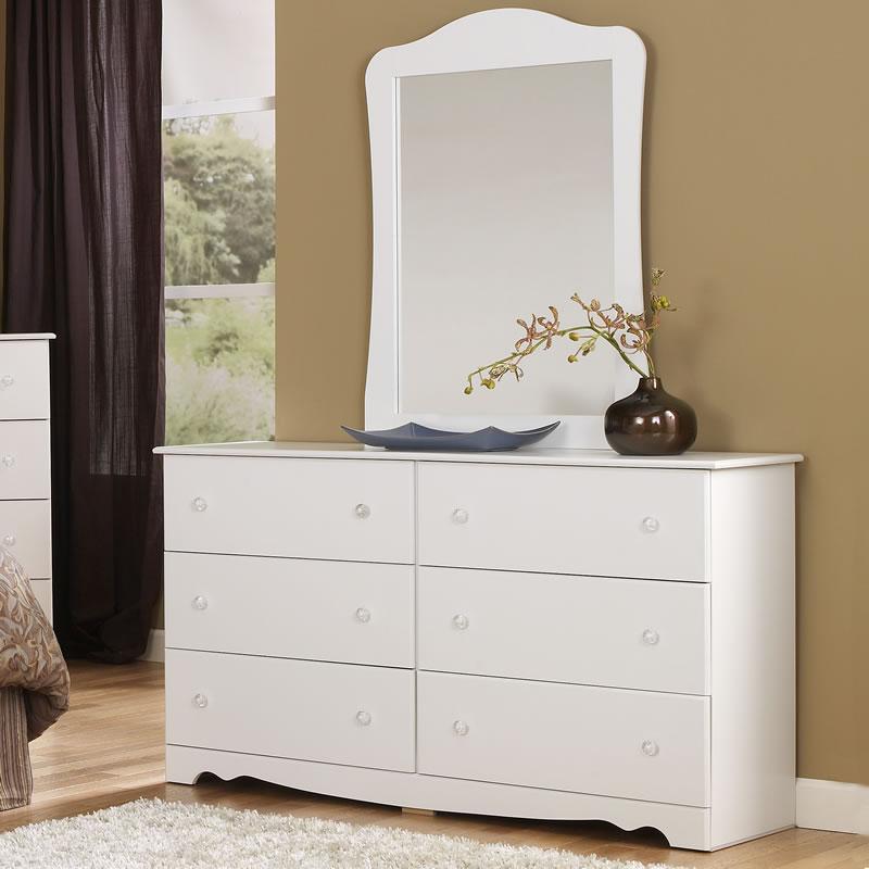 Perdue Woodworks Crystal Arched Dresser Mirror 7020 IMAGE 2