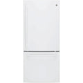 GE 30-inch, 20.9 cu. ft. Bottom Freezer Refrigerator GDE21EGKWW IMAGE 1