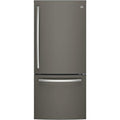 GE 30-inch, 20.9 cu. ft. Bottom Freezer Refrigerator GDE21EMKES IMAGE 1