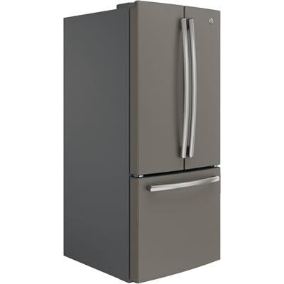 GE 30-inch, 20.8 cu.ft. Freestanding French 3-Door Refrigerator with Interior Ice Maker GNE21FMKES IMAGE 6