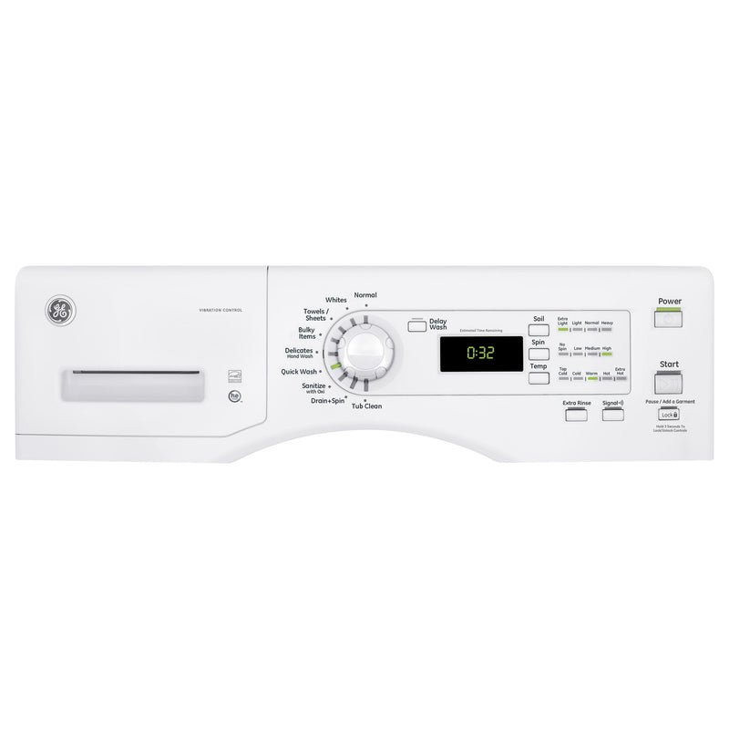GE 4.1 cu. ft. Front Loading Washer GFW400SCKWW IMAGE 2
