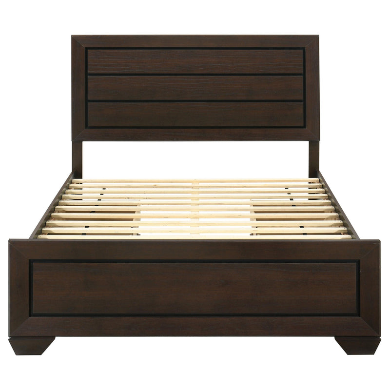 Coaster Furniture Kauffman 204390Q Wood Queen Storage Panel Bed - Dark Cocoa IMAGE 5