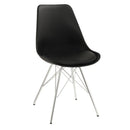 192801/102682 Coaster Matte Black Dining Table with 6 Chairs