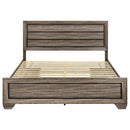  Coaster Furniture Kauffman 204190KE Wood Eastern King Storage Panel Bed - Washed Taupe IMAGE 5