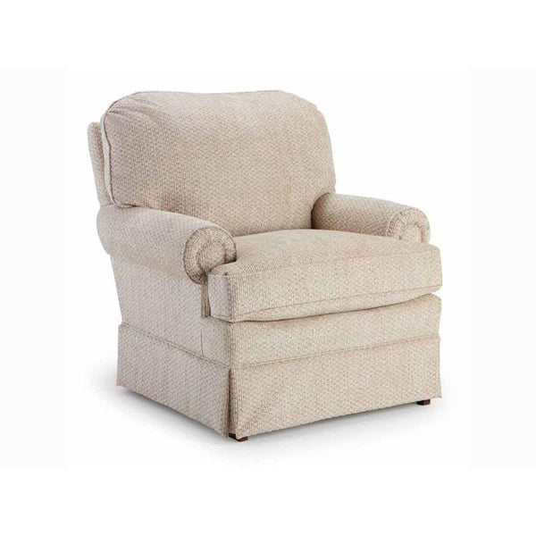 Best Home Furnishings Swivel Glider Fabric Chair 4087 IMAGE 1
