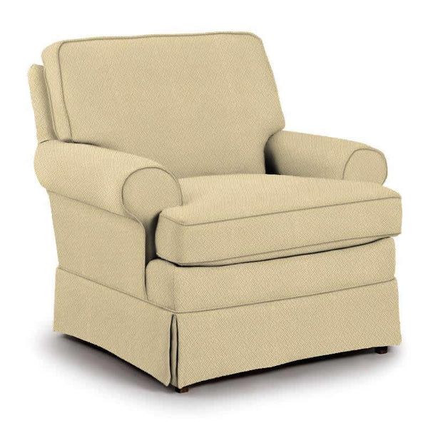 Best Home Furnishings Quinn Swivel Glider Fabric Chair 1577-21927 IMAGE 1