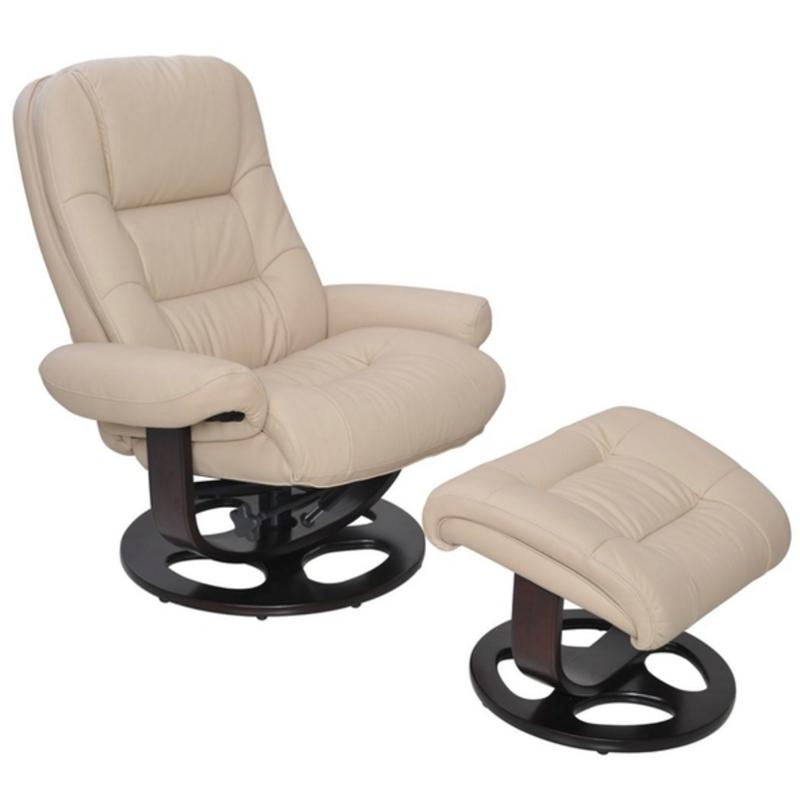 Barcalounger Jacque II Swivel Leather Recliner 15-8021-3601-81 IMAGE 1