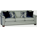 Mayo Furniture Stationary Fabric Sofa 1370F10 Sofa (Barnstormer Smoke) IMAGE 1
