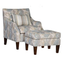 Mayo Furniture Stationary Fabric Chair 4360F40 Chair (Cicero Mist) IMAGE 1