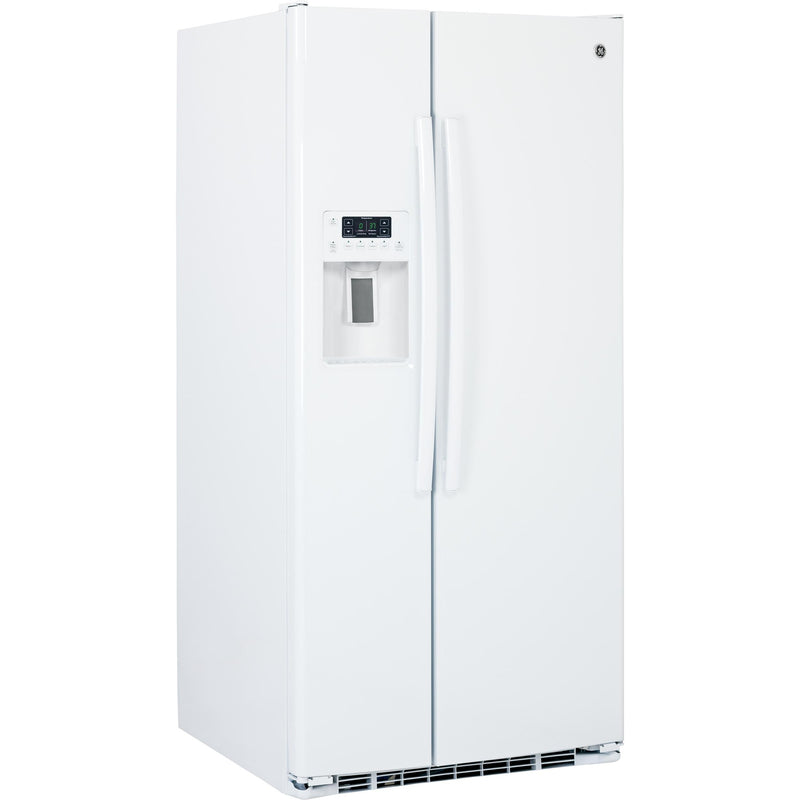GE 33-inch, 23.2 cu. ft. Side-by-Side Refrigerator with Ice and Water GSS23GGKWW IMAGE 6