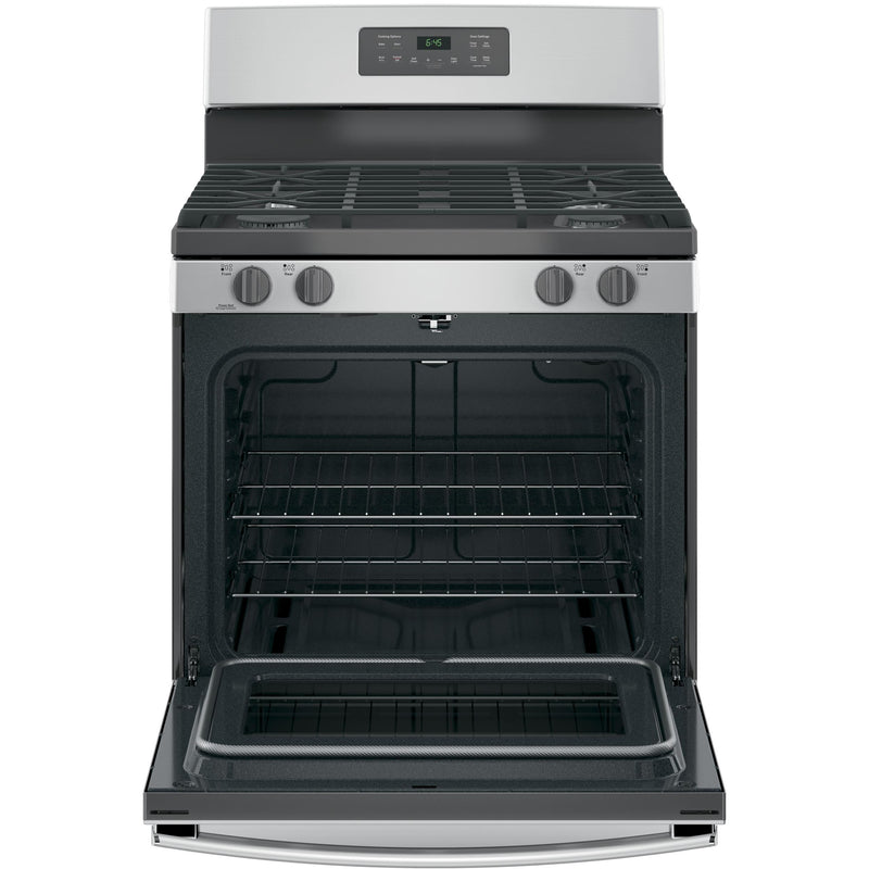 GE 30-inch Freestanding Gas Range JGB645SEKSS IMAGE 2