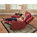 Southern Motion Curve Bonded Leather 1-Seat Home Theatre Seating with Wall Recline 6858P IMAGE 2