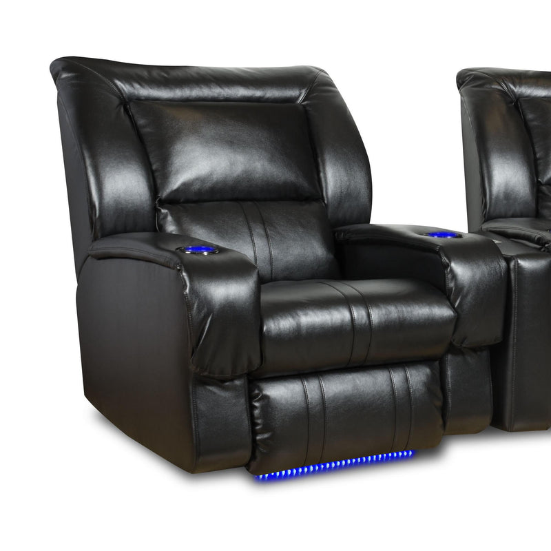 Southern Motion Roxie Bonded Leather 1-Seat Home Theatre Seating with Wall Recline 2148 IMAGE 1