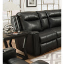 Southern Motion Curve Bonded Leather Console 858-05P IMAGE 1