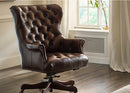 A15-3680 Aspenhome Jefferson Exec Chair Burnished Umber