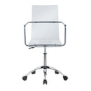  Coaster Furniture Amaturo 801436 Acrylic Adjustable Home Office Desk Chair - Clear IMAGE 5
