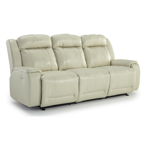 Best Home Furnishings Hardisty Power Reclining Leather Match Sofa Hardisty S680C-P4 IMAGE 1