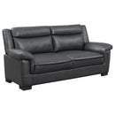  Coaster Furniture Arabella 506591 Upholstered Padded Arm Sofa - Grey IMAGE 1