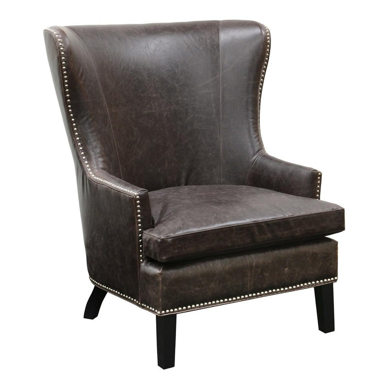 Classic Home Cordova Stationary Leather Chair 53005456 IMAGE 2