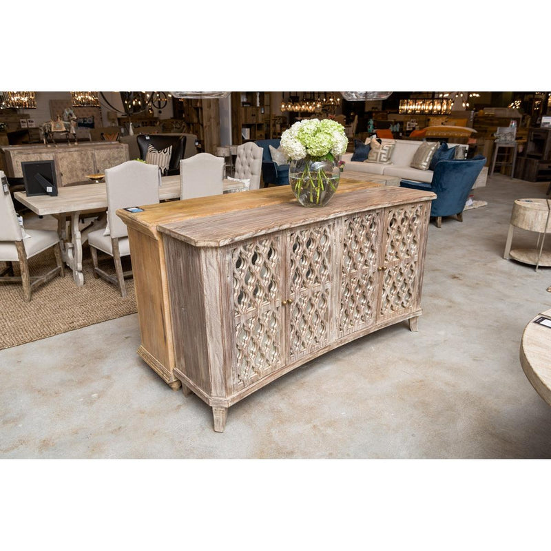 Classic Home Lattice Sideboard 52010251 IMAGE 4