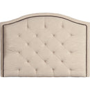 Mayo Furniture Bed Components Headboard 7040F501 Queen Headboard - Kurtz Linen IMAGE 1