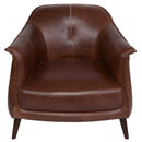 Classic Home Martel Stationary Leather Accent Chair 2101CH11 IMAGE 1