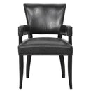Classic Home Ronan Stationary Leather Accent Chair Ronan 53005236 Accent Chair IMAGE 2