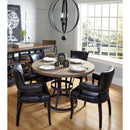 Classic Home Ronan Stationary Leather Accent Chair Ronan 53005236 Accent Chair IMAGE 4