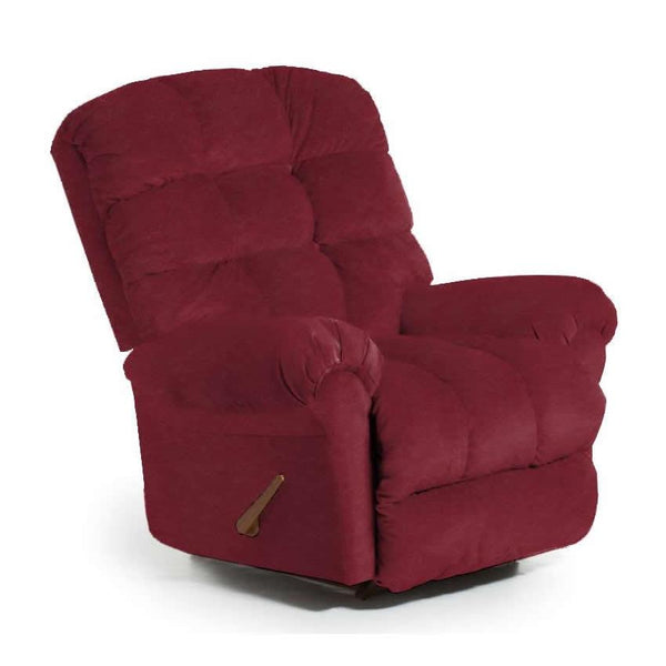 Best Home Furnishings Denton Rocker Leather Recliner 9DW17LV-47118BL IMAGE 1