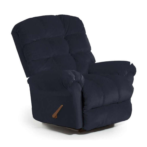 Best Home Furnishings Denton Rocker Leather Recliner 9DW17-53402L IMAGE 1