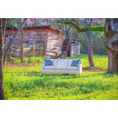 Mayo Furniture Stationary Fabric Sofa 1010F10 Sofa - Greymere Flax IMAGE 2