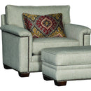 Mayo Furniture Stationary Fabric Chair 1370F40 Chair - Aries Mineral IMAGE 1